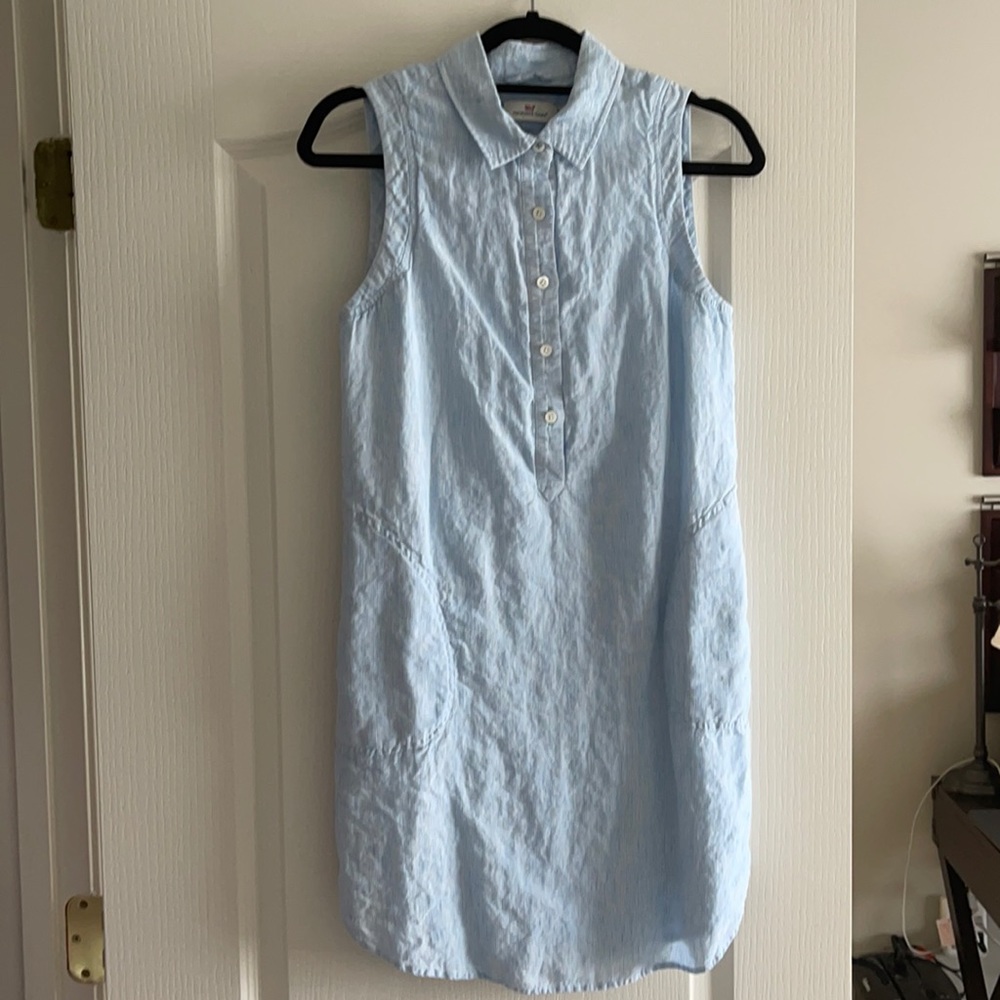 Vineyard Vines Thin Stripe Cotton Dress